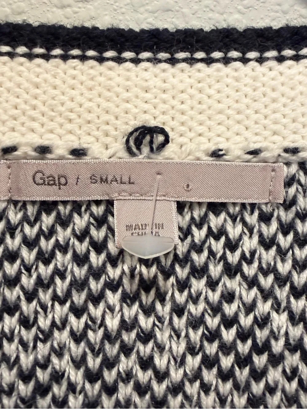 Quiet Luxury Contrast Trim Cardigan French Chic Old Money Sweater S